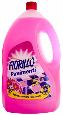Fiorillo pavimenti Floreale - prostředek na mytí podlah a tvrdých omyvatelných povrchů s  vůní květin, 4 l (PAVISTELA)