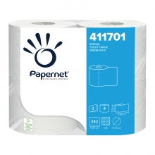 Toaletní papír Maxi Papernet, konvenční role, celulóza, 2 vrstvy, 60 rolí/ktn