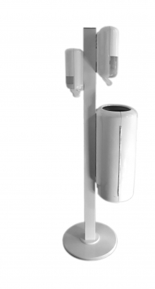 Mutifunkční hygienický stojan STANYO  - bílý