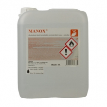 Manox na dezinfekci rukou - tekutá alkoholová dezinfekce, 5l