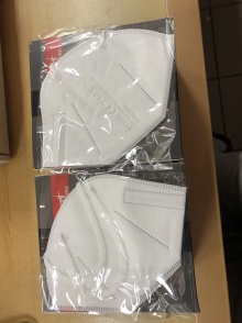 Respirátor FFP2 bez ventilu, jednotlivě balené