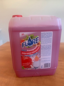 Flore Ultra Pomegranate přípravek na mytí nádobí, vůně Pomegranate, 5 l