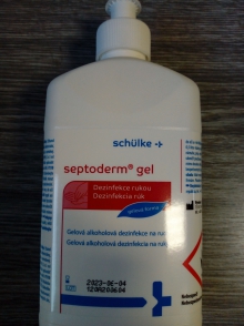 Septoderm - alkoholová gelová dezinfekce s pumpičkou, 500 ml