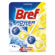 Bref Power Aktiv - WC blok  - Lemon - kuličky
