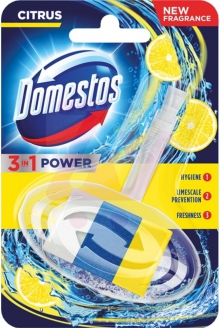 DOMESTOS WC blok, CITRUS, 3v1 40 g