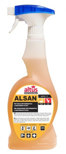 ALTUS Professional ALSAN čistič umývárenských a sanitárních ploch 750 ml pistole