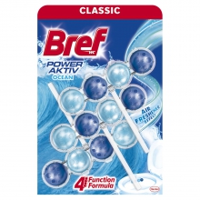 BREF Power active OCEAN , WC závěs - kuličky, 3 x 50 g