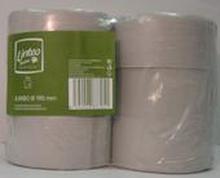 Toaletní papír Jumbo Mini , přírodní šedý,1vrstva, 6rolí/ktn