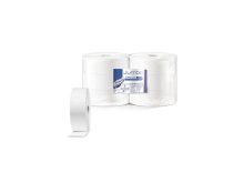 Toaletní papír JUMBO 28, celuloza, dvouvrstvý, bílý, 6 rolí/balení