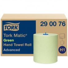 Papírový ručník v roli Tork Matic, Advanced, zelený
