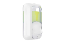 Dávkovač pěnového mýdla, 550 ml, bílý na dolévání