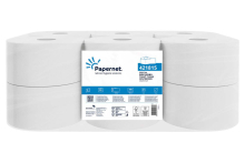 Toaletní papír  SmartOne se středovým odvíjením, bílý, 12 rolí/ktn, T8