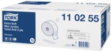 Toaletní papír extra jemný Tork Premium Mini Jumbo, 3vrstvy, bílý, 12rolí/ktn, T2