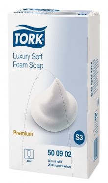Pěnové mýdlo jemné, luxusní Tork Premium, 800ml, S3