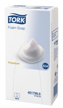 Pěnové mýdlo Tork Premium, 800 ml, S34