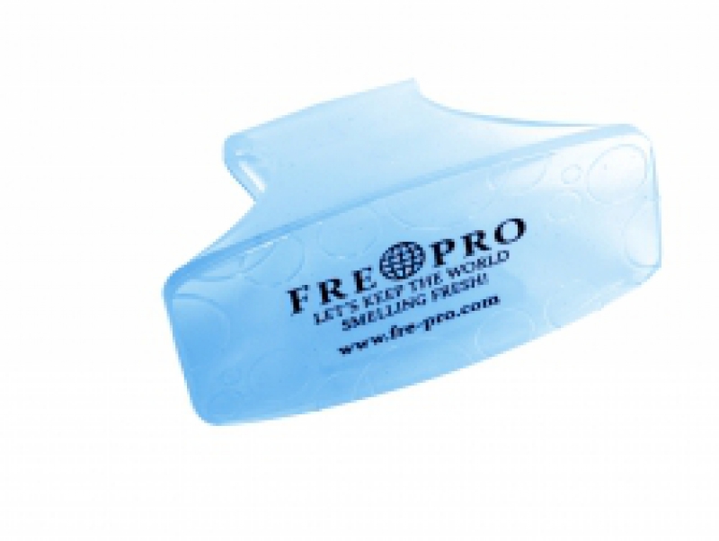Vonný gelový clip FrePro - bavlna, modrý, vůně na WC Eco Bowl