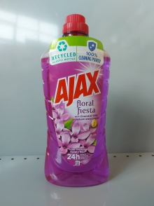 Ajax floral fiesta Lilac Breeze-vůně květu šeříku  - univerzální čistič povrchů, 1 000 ml
