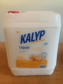 KALYP bezalergenní tekuté mýdlo, Honey & Blossom, 5 l,  bílé
