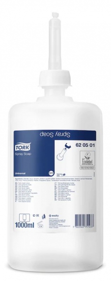 Sprejové jemně parfémované mýdlo Tork Universal, 1000 ml, S11