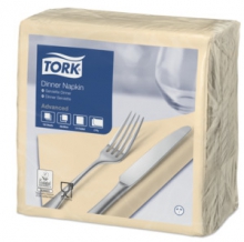Ubrousek- slonová kost,večeře ,Tork Advanced, celuloza,2 vrstvy,sklad 1/4, 1800 ks /ktn
