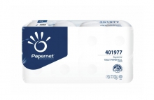 Toaletní papír Superior, 3-vrstvý, konvenční role, celuloza, bílý, 72 rolí/ktn